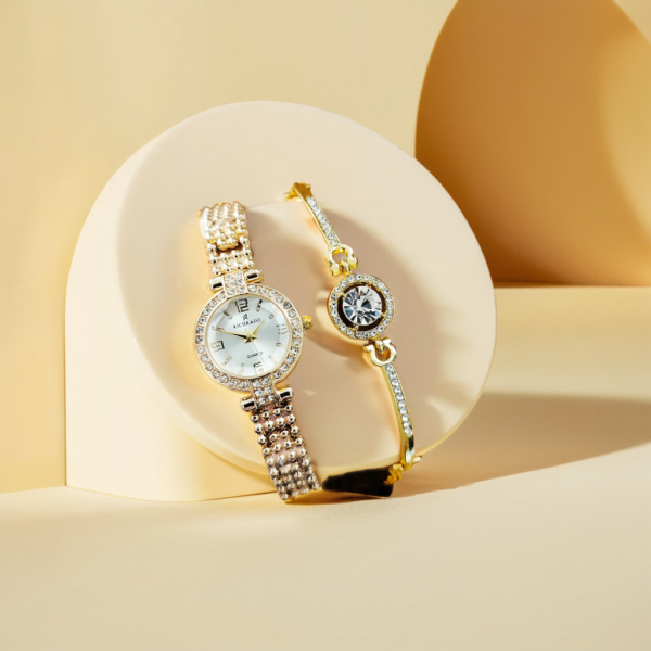 Richard Ladies Jewelry Watch with Bracelet – Elegant Gift Set by Shopizea - Image 5