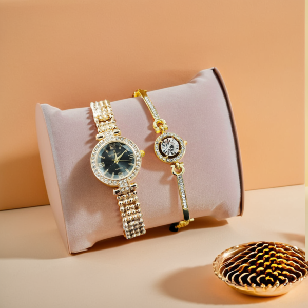 Richard Ladies Jewelry Watch with Bracelet – Elegant Gift Set by Shopizea - Image 4