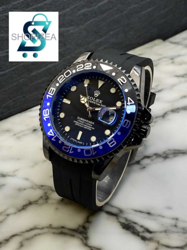 Rolex Men’s Submariner Watch – Date Function, Rubber Strap by Shopizea - Image 4