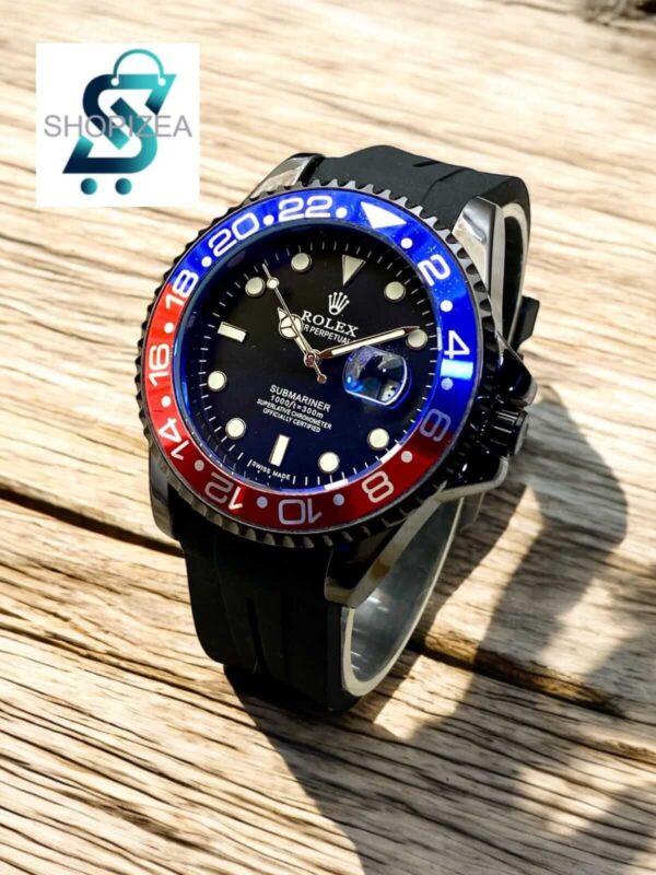 Rolex Men’s Submariner Watch – Date Function, Rubber Strap by Shopizea - Image 5