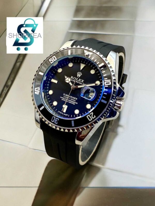 Rolex Men’s Submariner Watch – Date Function, Rubber Strap by Shopizea - Image 6