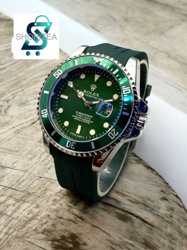 Rolex Men’s Submariner Watch – Date Function, Rubber Strap by Shopizea - Image 8