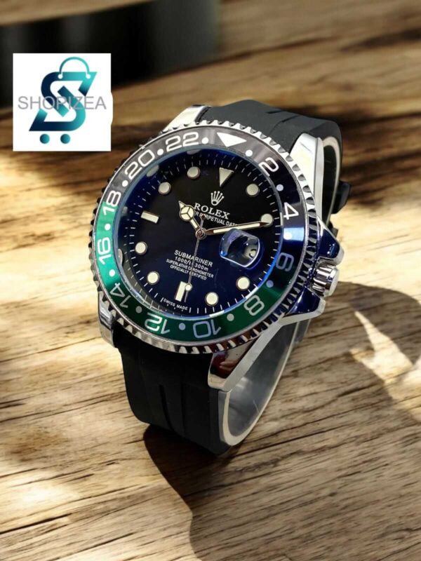 Rolex Men’s Submariner Watch – Date Function, Rubber Strap by Shopizea - Image 2