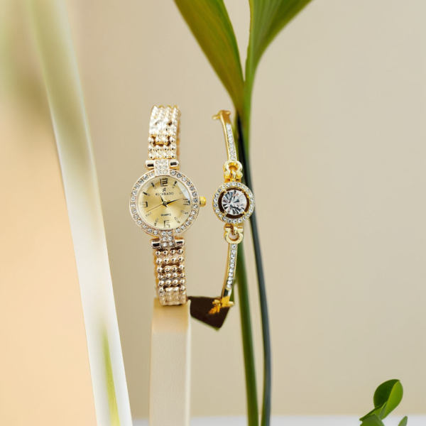 Richard Ladies Jewelry Watch with Bracelet – Elegant Gift Set by Shopizea - Image 3